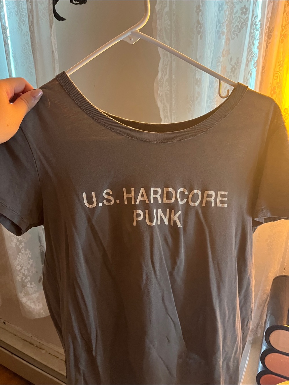 U.S. Hardcore Punk Graphic Tee Brandy Melville